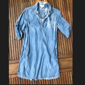 Anthropologie Chanbray Shirt Dress